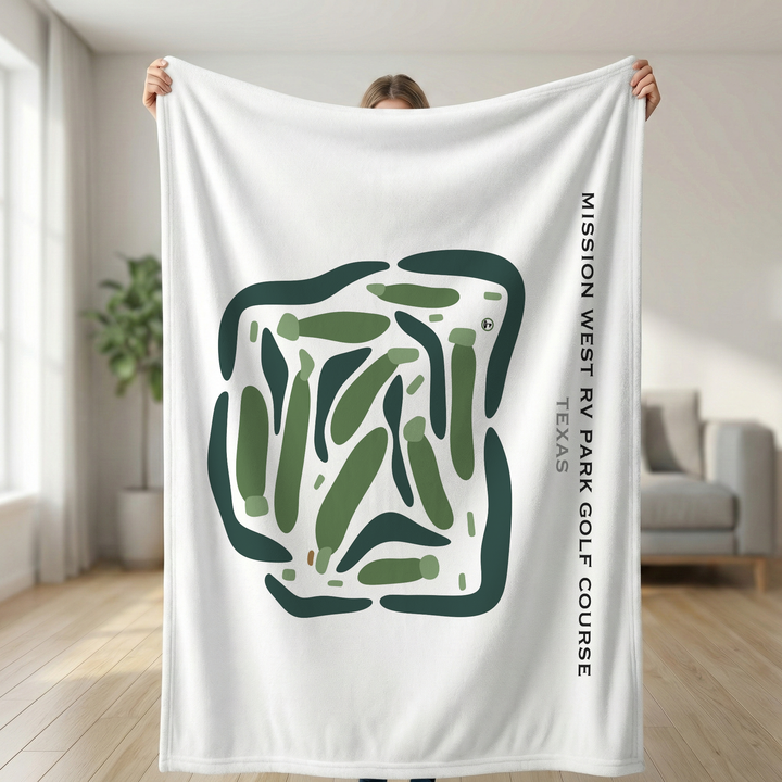 Mission West RV Park Golf Course, Texas - Printed Golf Courses