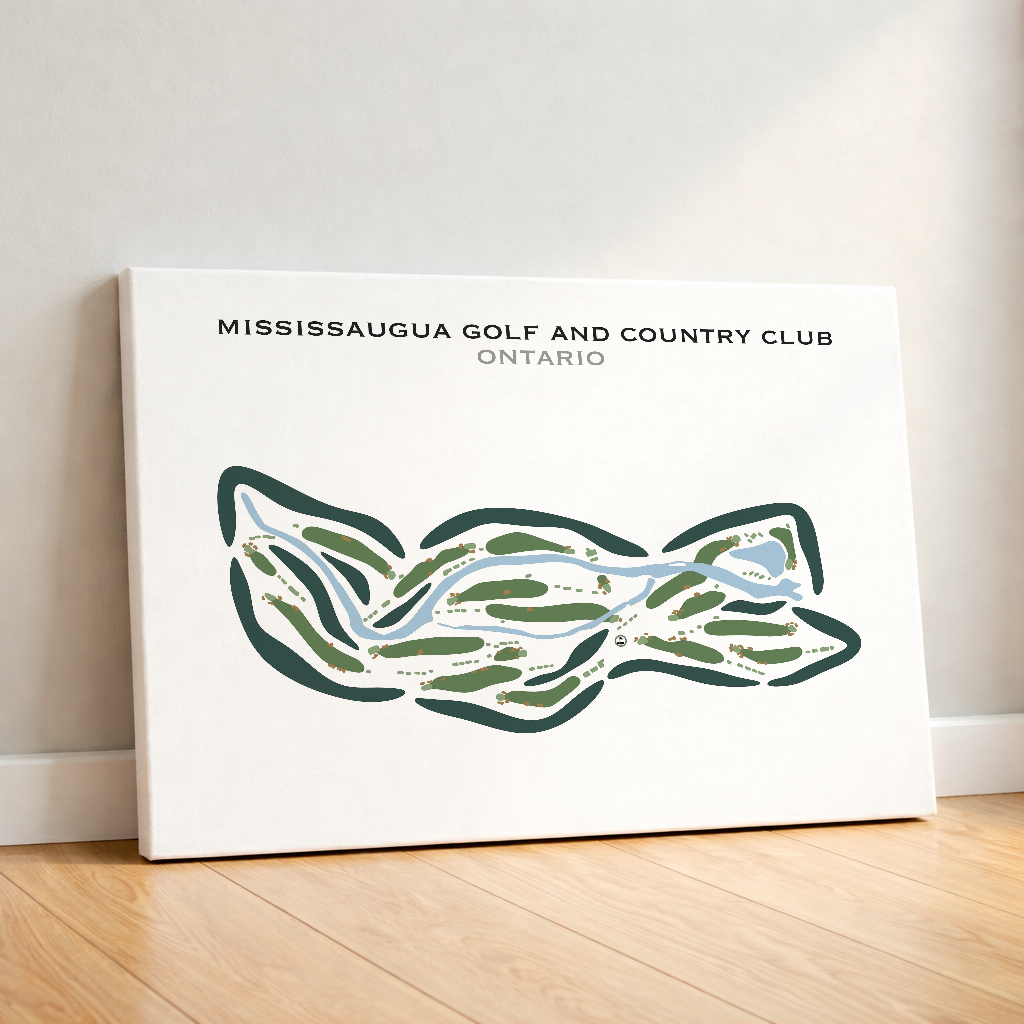 The Mississauga Golf and Country Club, Ontario - Printed Golf Courses