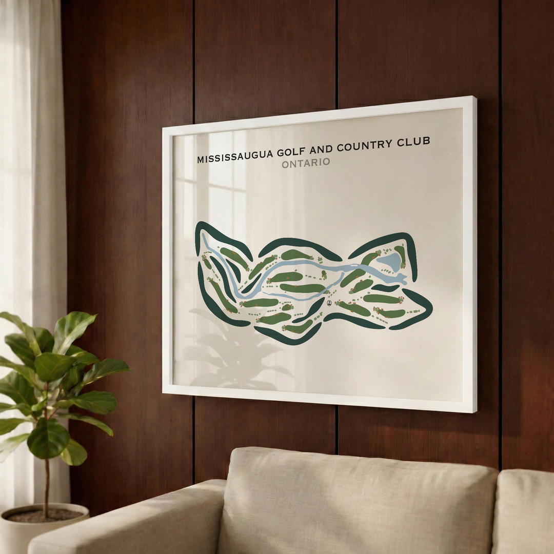 The Mississauga Golf and Country Club, Ontario - Printed Golf Courses
