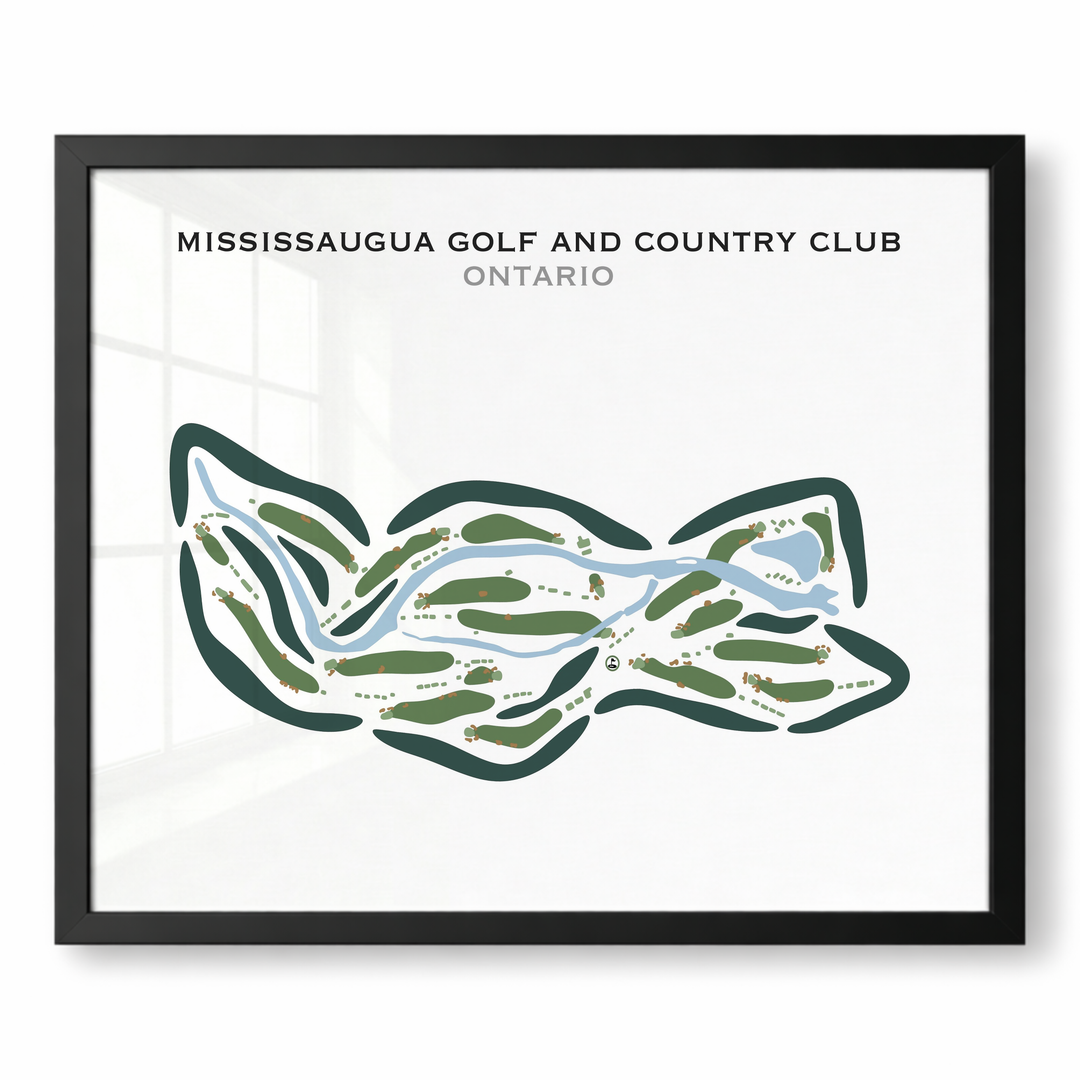 The Mississauga Golf and Country Club, Ontario - Printed Golf Courses