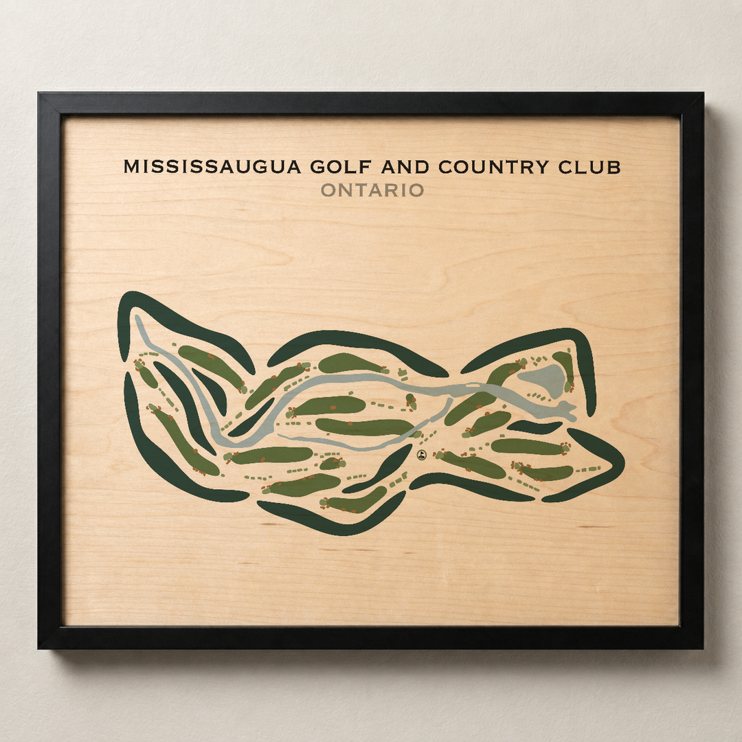 The Mississauga Golf and Country Club, Ontario - Printed Golf Courses