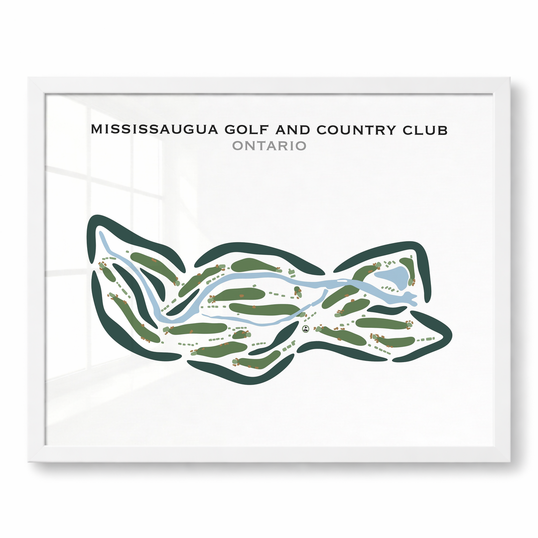 The Mississauga Golf and Country Club, Ontario - Printed Golf Courses
