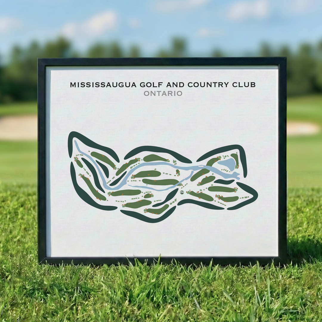 The Mississauga Golf and Country Club, Ontario - Printed Golf Courses