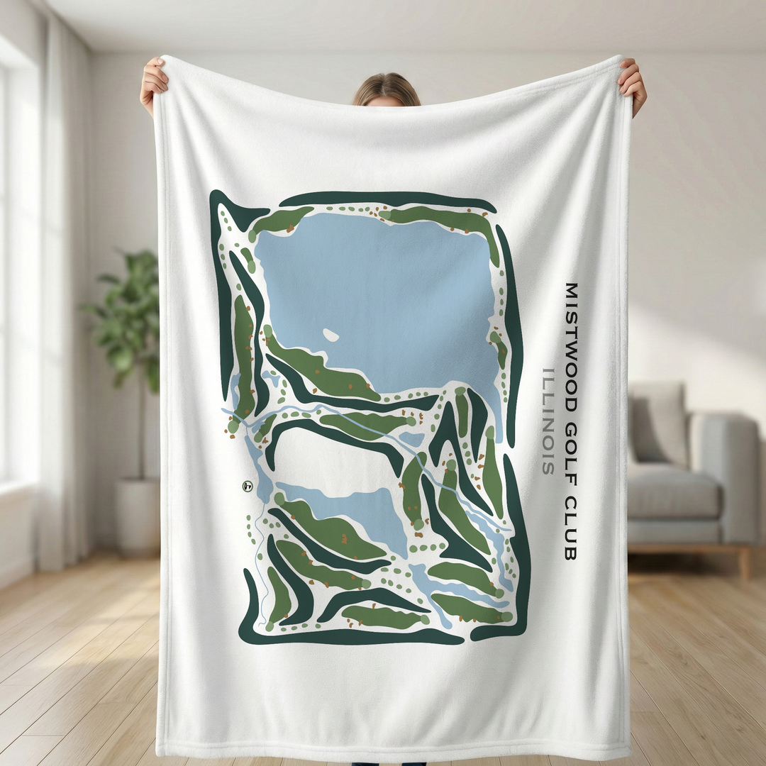 Mistwood Golf Club, Illinois - Printed Golf Courses