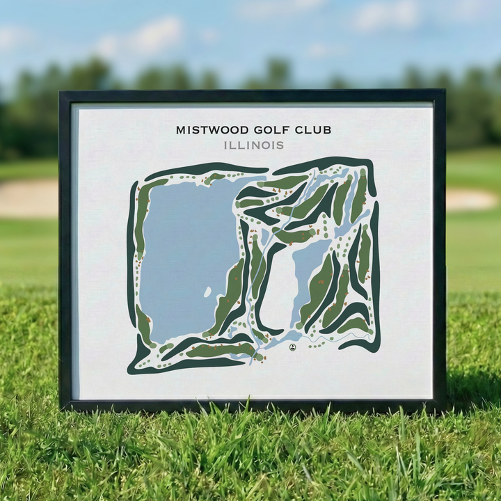 Mistwood Golf Club, Illinois - Printed Golf Courses