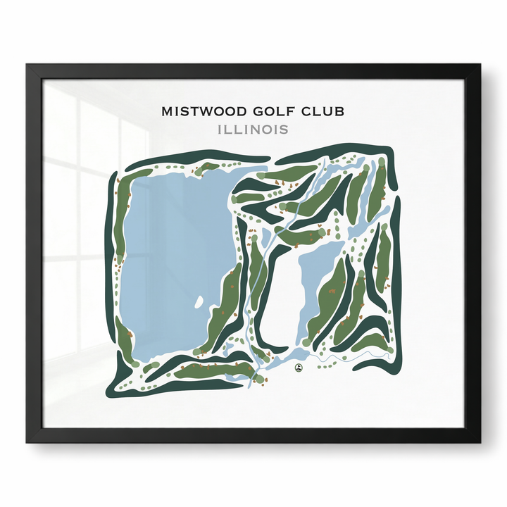 Mistwood Golf Club, Illinois - Printed Golf Courses