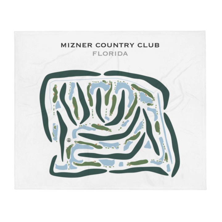 Mizner Country Club, Florida - Printed Golf Courses