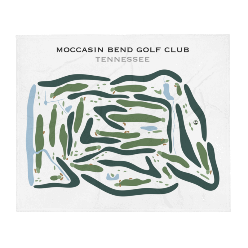 Moccasin Bend Golf Club, Tennessee - Printed Golf Courses