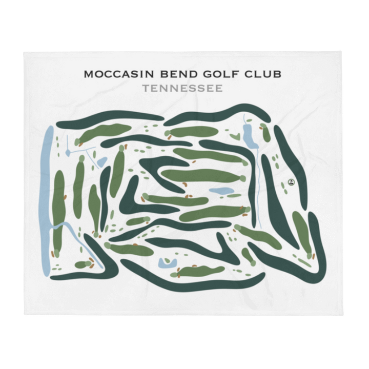 Moccasin Bend Golf Club, Tennessee - Printed Golf Courses