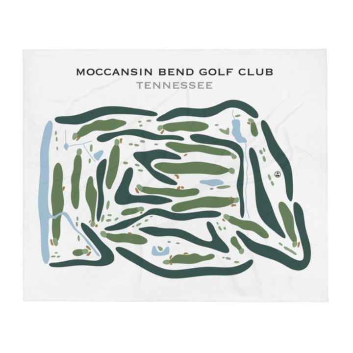 Moccasin Bend Golf Club, Tennessee - Printed Golf Courses