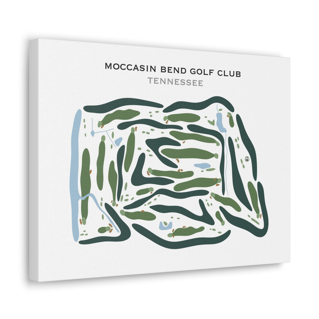 Moccasin Bend Golf Club, Tennessee - Printed Golf Courses