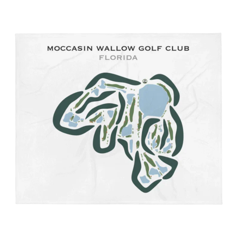 Moccasin Wallow Golf Club, Florida - Printed Golf Courses