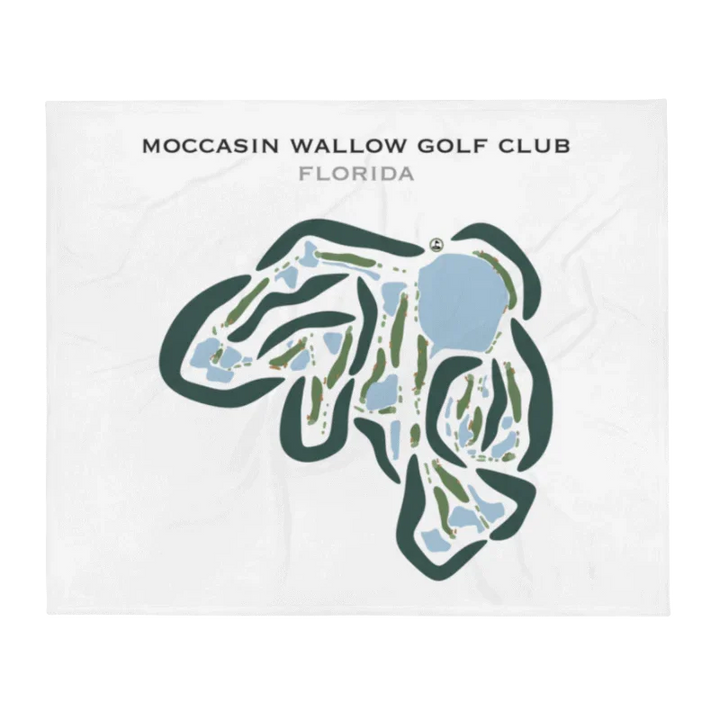 Moccasin Wallow Golf Club, Florida - Printed Golf Courses