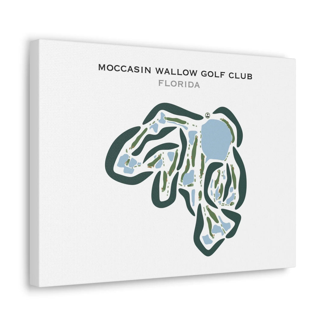 Moccasin Wallow Golf Club, Florida - Printed Golf Courses