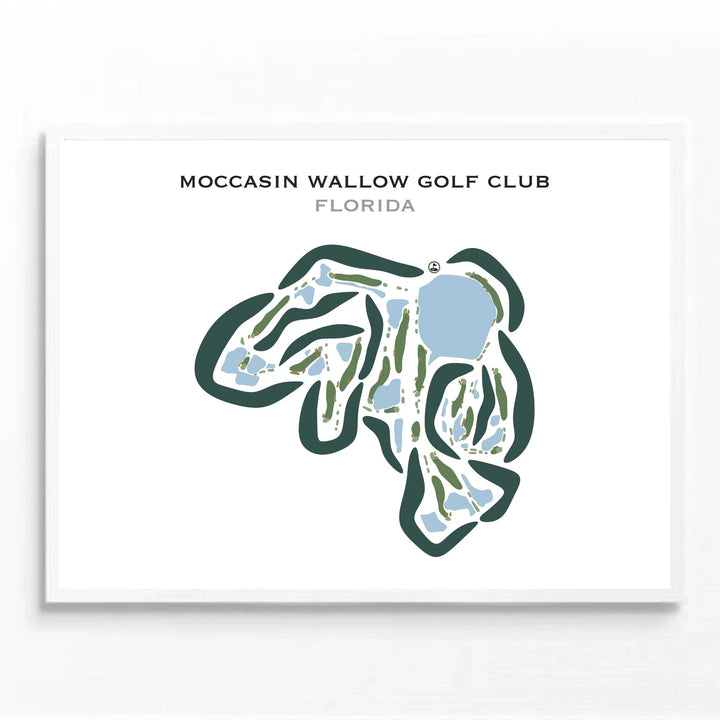 Moccasin Wallow Golf Club, Florida - Printed Golf Courses