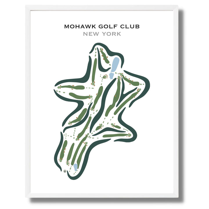 Mohawk Golf Club, New York - Printed Golf Courses