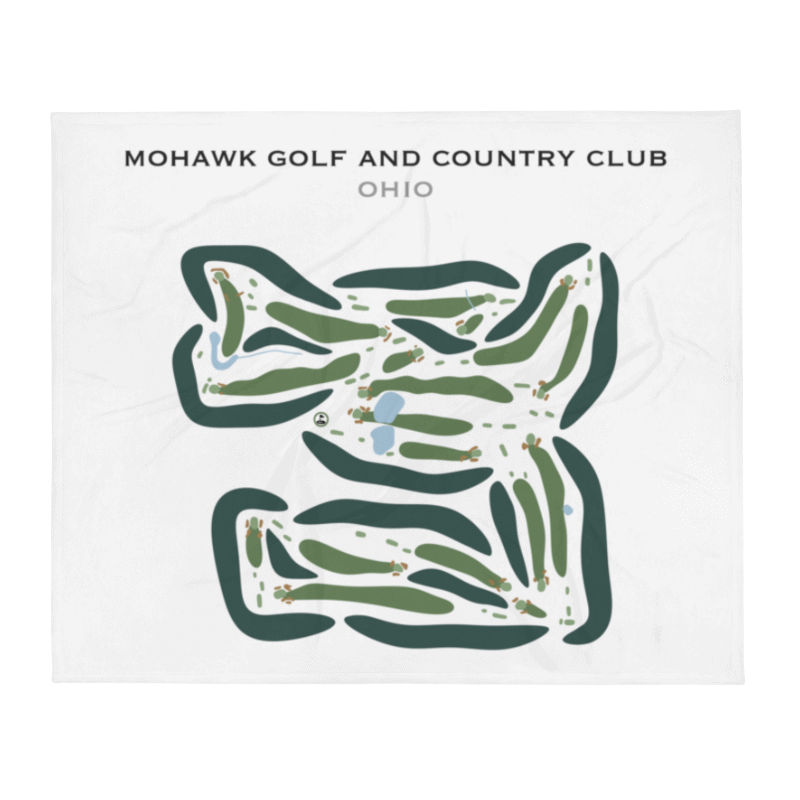 Mohawk Golf & Country Club, Ohio - Printed Golf Courses