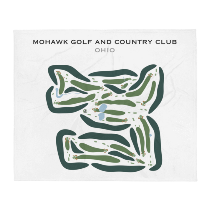 Mohawk Golf & Country Club, Ohio - Printed Golf Courses