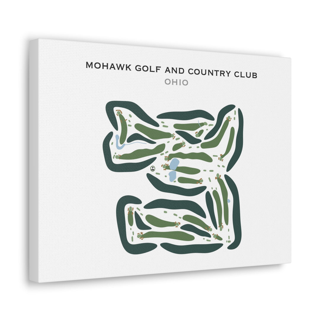 Mohawk Golf & Country Club, Ohio - Printed Golf Courses