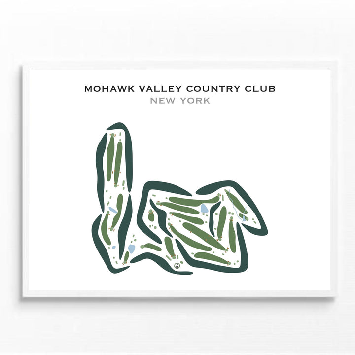 Mohawk Valley Country Club, New York - Printed Golf Courses