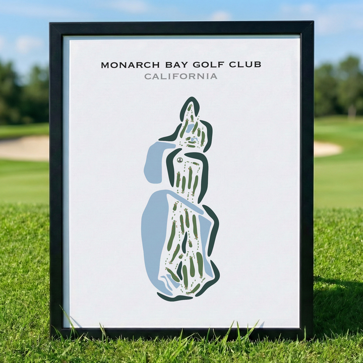 Monarch Bay Golf Club, California - Printed Golf Courses