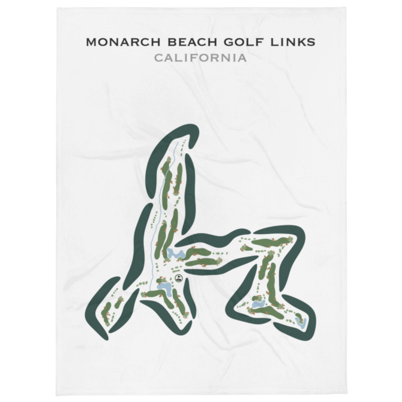 Monarch Beach Golf Links, California - Printed Golf Course