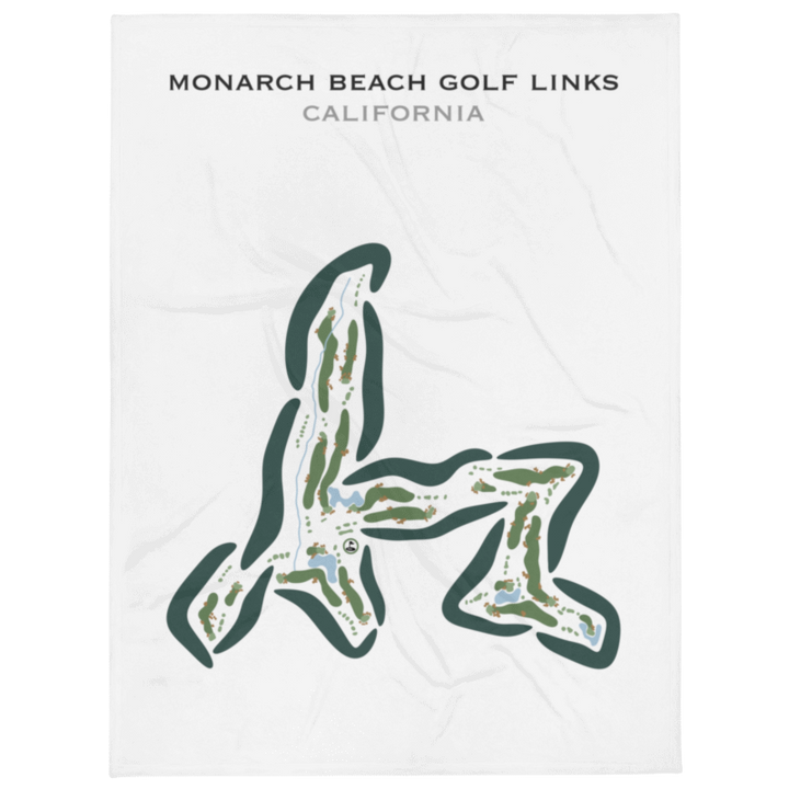 Monarch Beach Golf Links, California - Printed Golf Course