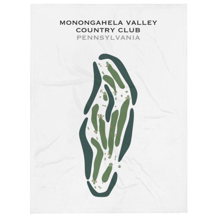 Monongahela Valley Country Club, Pennsylvania - Printed Golf Courses
