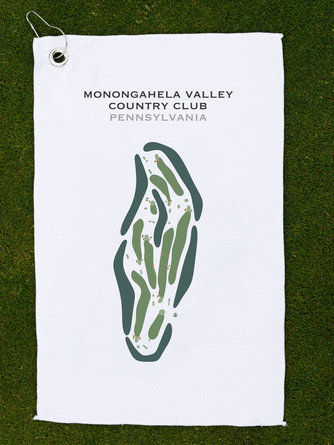 Monongahela Valley Country Club, Pennsylvania - Printed Golf Courses