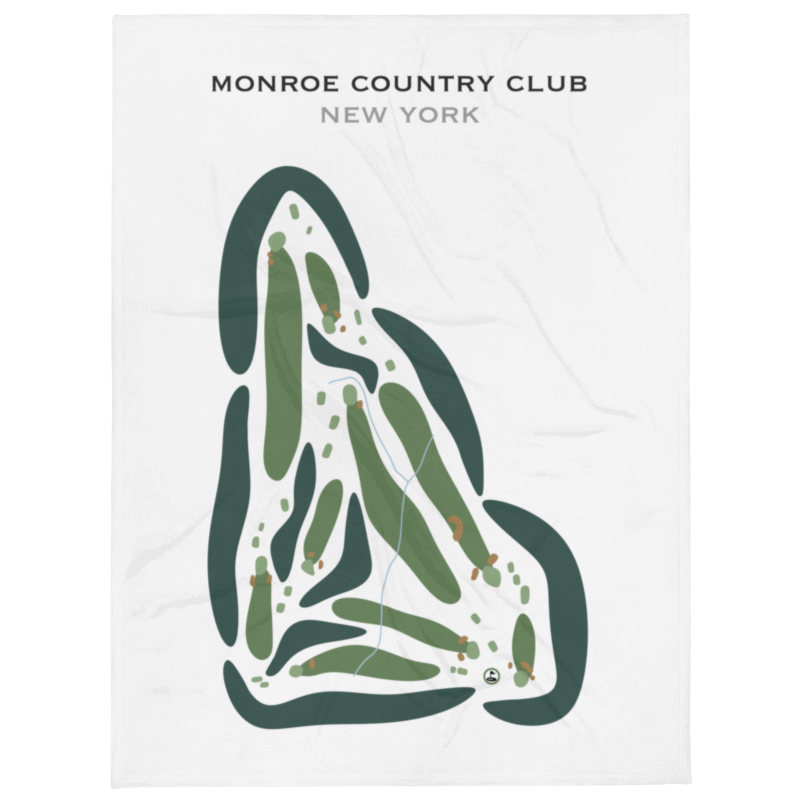 Monroe Country Club, New York - Printed Golf Courses