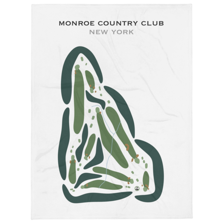 Monroe Country Club, New York - Printed Golf Courses