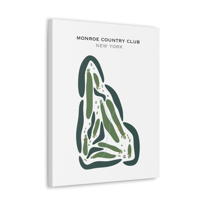 Monroe Country Club, New York - Printed Golf Courses