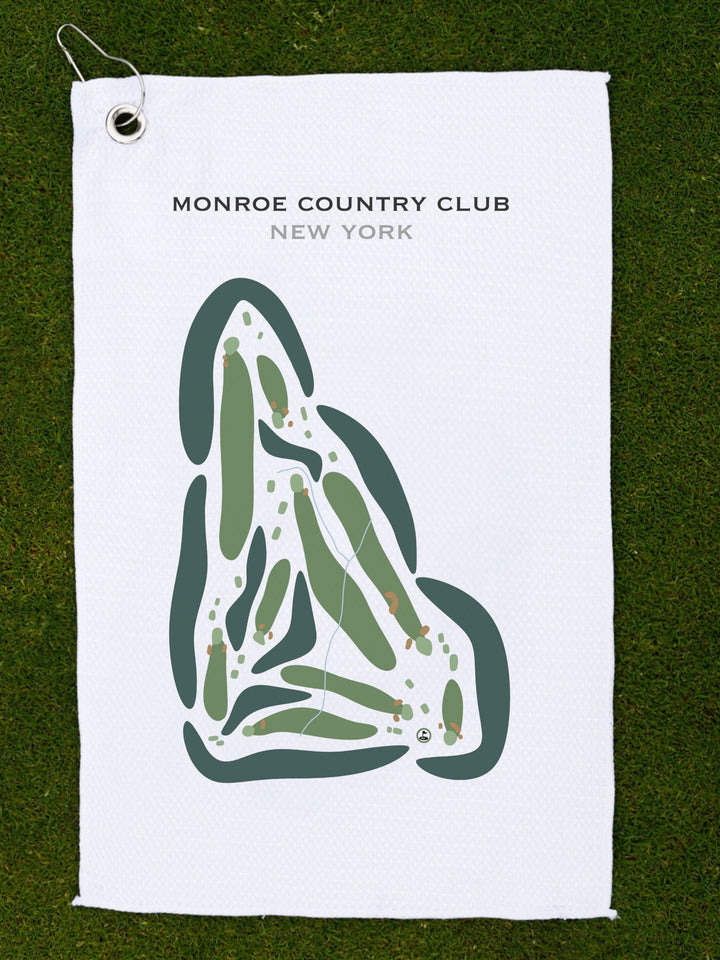 Monroe Country Club, New York - Printed Golf Courses