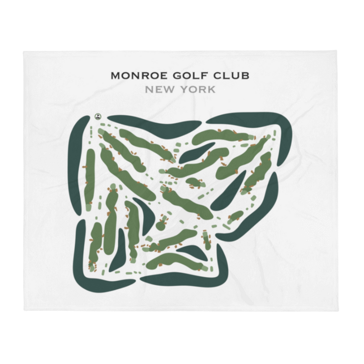 Monroe Golf Club, New York - Printed Golf Courses