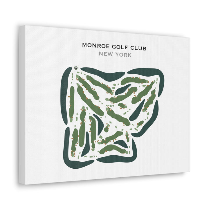 Monroe Golf Club, New York - Printed Golf Courses