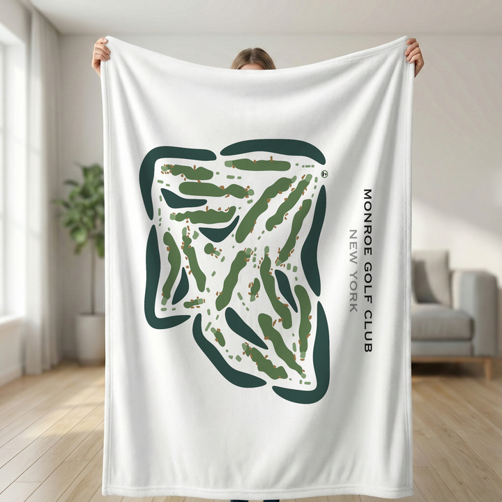 Monroe Golf Club, New York - Printed Golf Courses