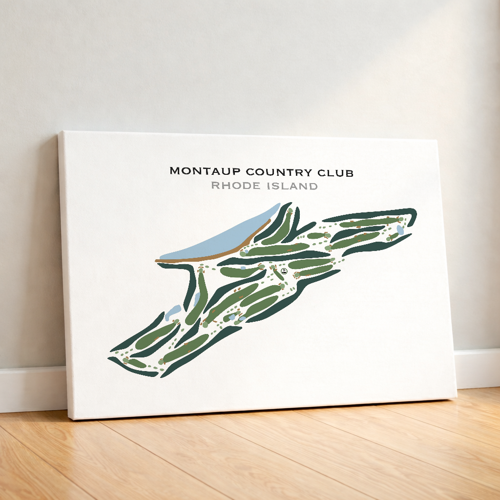 Montaup Country Club, Rhode Island - Printed Golf Courses