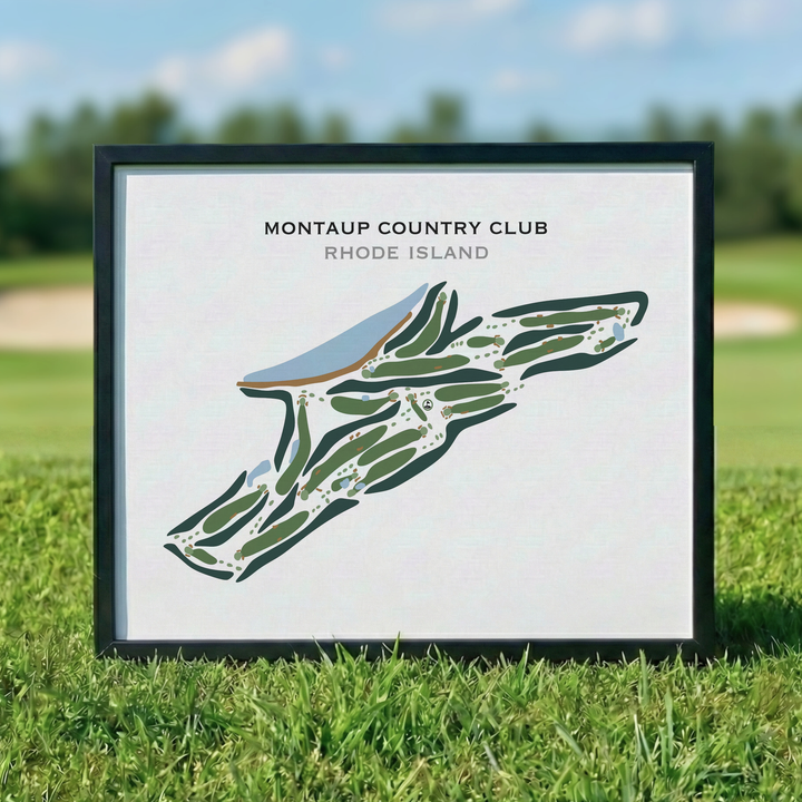 Montaup Country Club, Rhode Island - Printed Golf Courses