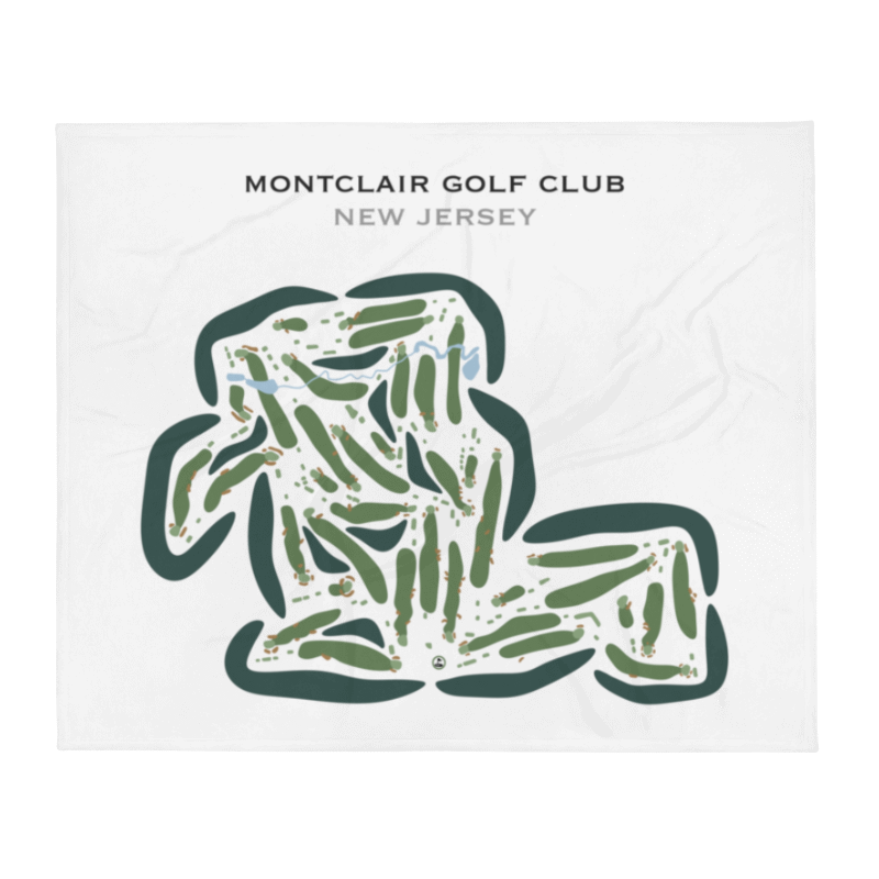Montclair Golf Club, New Jersey - Printed Golf Courses
