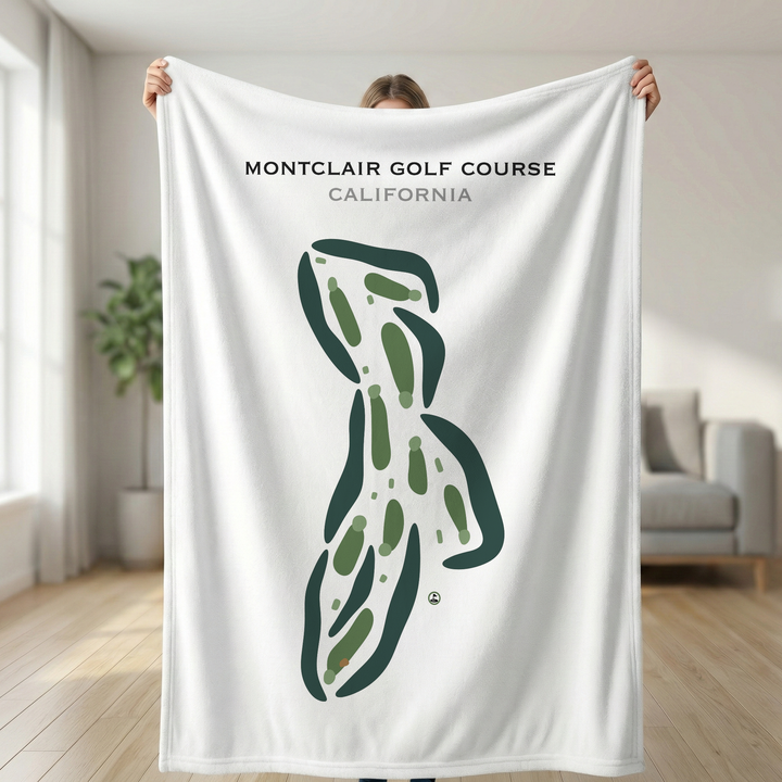 Montclair Golf Course, California - Printed Golf Courses