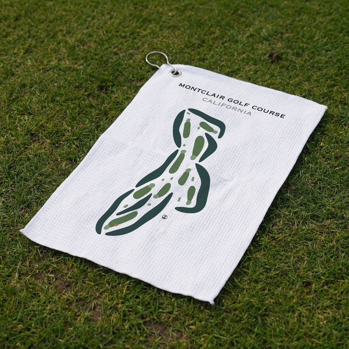 Montclair Golf Course, California - Printed Golf Courses