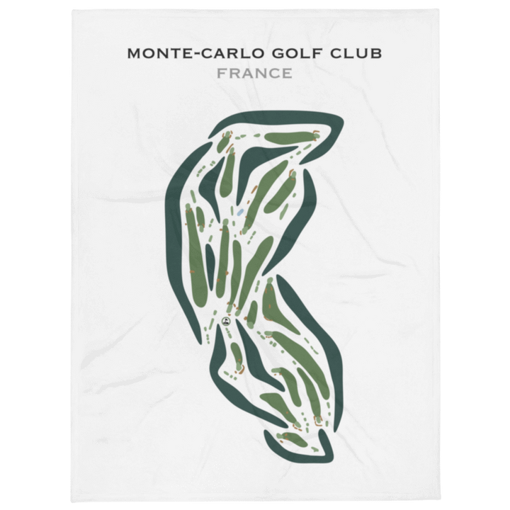 Monte-Carlo Golf Club, France - Printed Golf Courses