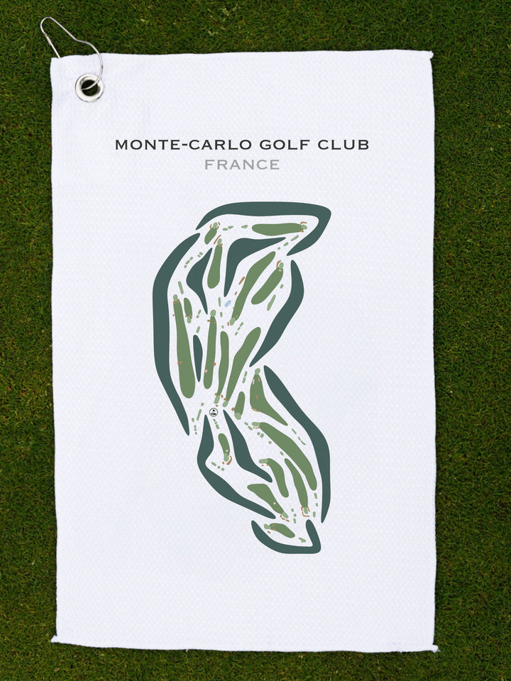 Monte-Carlo Golf Club, France - Printed Golf Courses