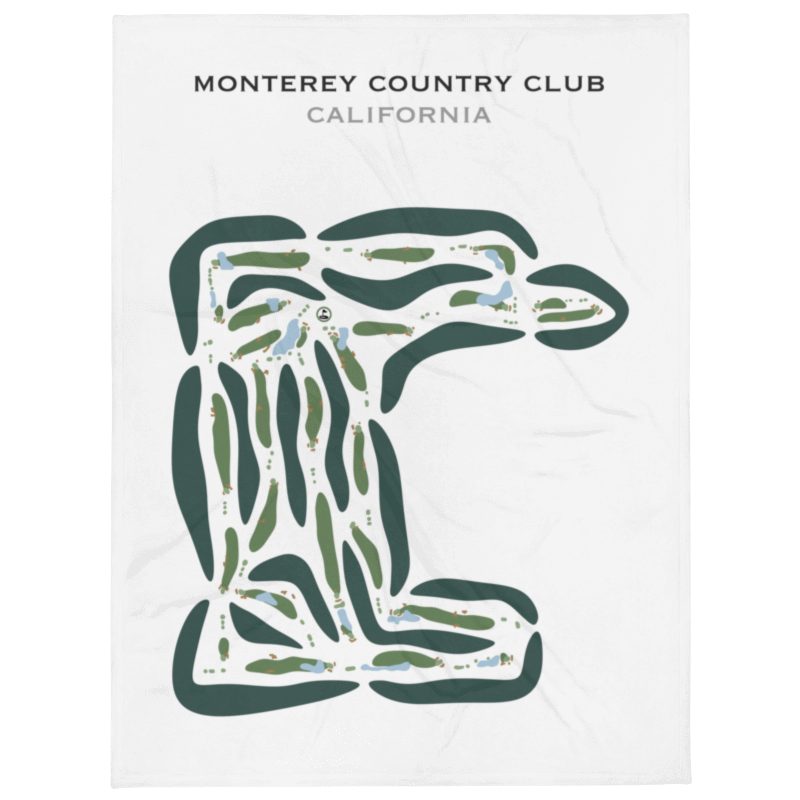 Monterey Country Club, California - Printed Golf Courses