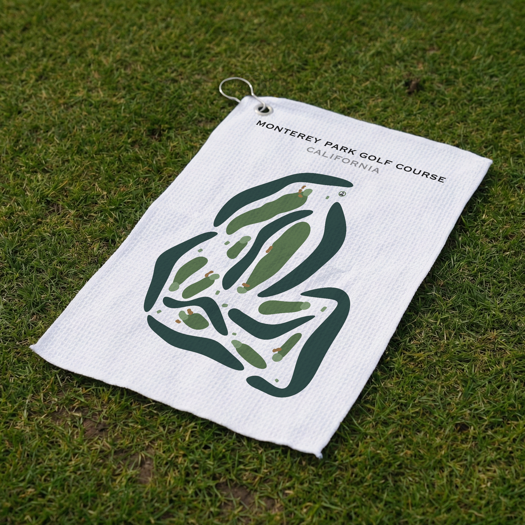 Monterey Pines Golf Club, California - Printed Golf Courses