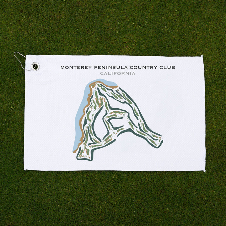 Monterey Peninsula Country Club, California - Printed Golf Courses