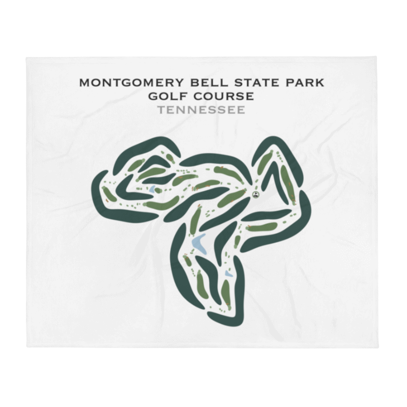 Montgomery Bell State Park Golf Course, Tennessee - Printed Golf Courses