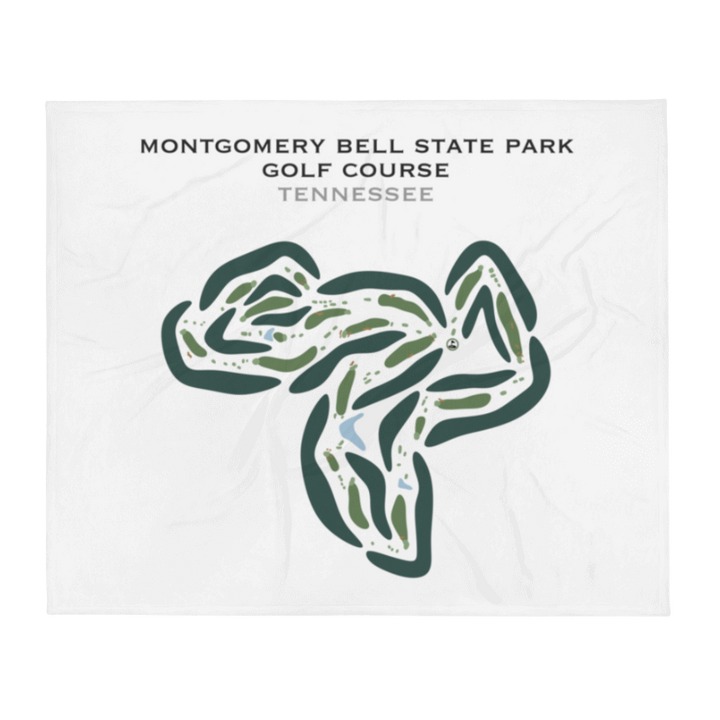 Montgomery Bell State Park Golf Course, Tennessee - Printed Golf Courses