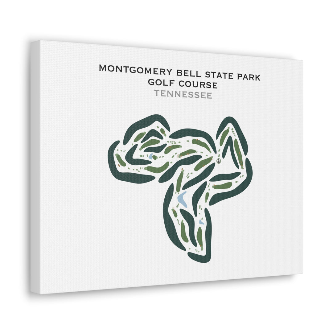 Montgomery Bell State Park Golf Course, Tennessee - Printed Golf Courses