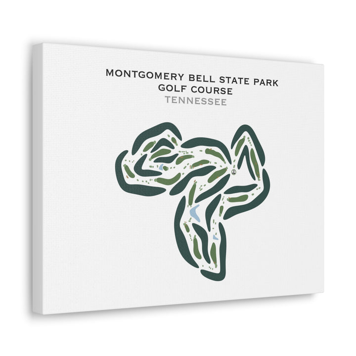Montgomery Bell State Park Golf Course, Tennessee - Printed Golf Courses